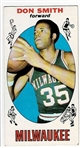1969 Topps Basketball #52 Don Smith - Milwaukee Bucks